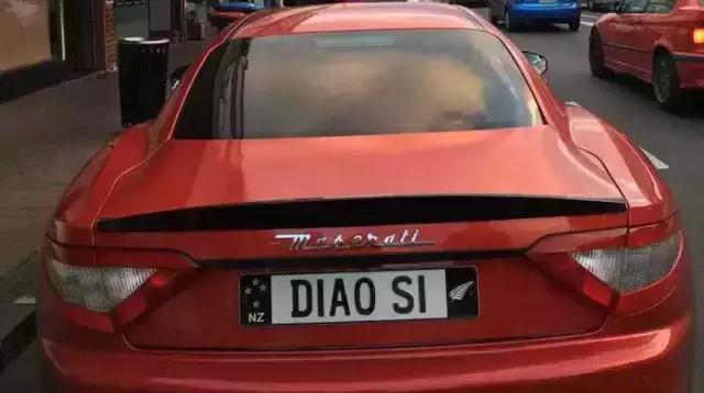 笑死了！新西蘭允許自定義車牌號碼，然后就被中國人玩壞了...